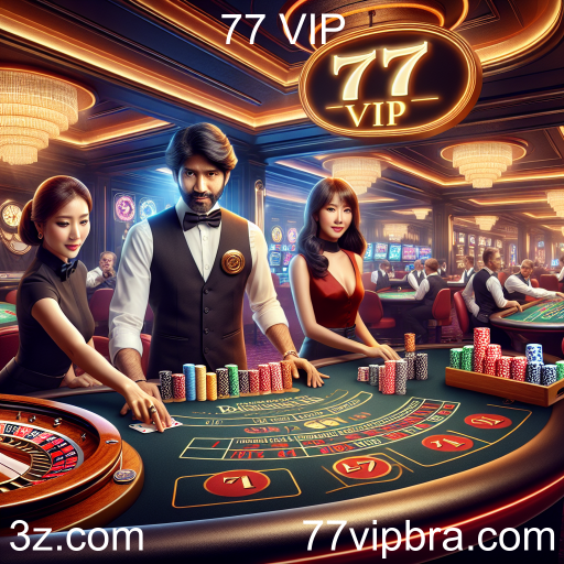 Cassino Ao Vivo: A Experiência Imersiva do 77 VIP